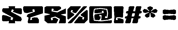 LibidoRagged SemiCondensedMedium Instance Font OTHER CHARS