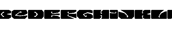 LibidoRagged SemiExpandedLarge Instance FONT
