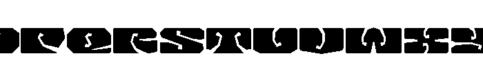 LibidoRagged SemiExpandedMedium Instance Font UPPERCASE