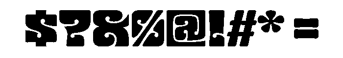 LibidoSmooth CondensedLarge Instance Font OTHER CHARS