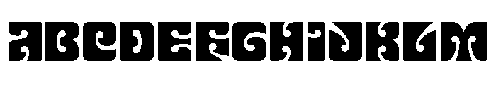LibidoSmooth CondensedSmall Instance Font UPPERCASE