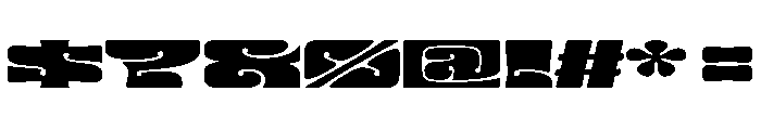 LibidoSmooth ExpandedLarge Instance Font OTHER CHARS