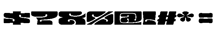 LibidoSmooth ExpandedMedium Instance Font OTHER CHARS