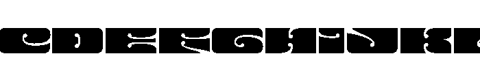 LibidoSmooth ExpandedMedium Instance Font UPPERCASE