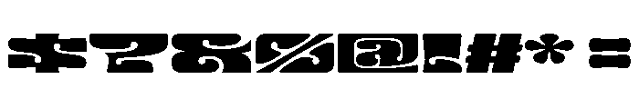 LibidoSmooth ExpandedSmall Instance Font OTHER CHARS