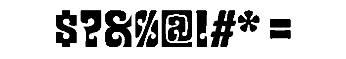 LibidoSmooth ExtraCondensedSmall Instance Font OTHER CHARS