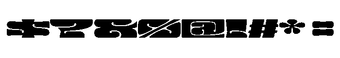 LibidoSmooth ExtraExpandedLarge Instance Font OTHER CHARS