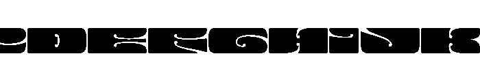 LibidoSmooth ExtraExpandedLarge Instance Font UPPERCASE