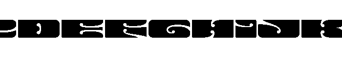 LibidoSmooth ExtraExpandedSmall Instance Font UPPERCASE