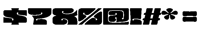 LibidoSmooth RegularHuge Instance Font OTHER CHARS
