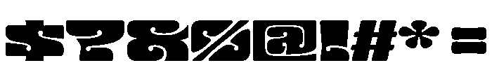 LibidoSmooth RegularLarge Instance Font OTHER CHARS