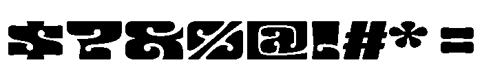LibidoSmooth RegularSmall Instance Font OTHER CHARS