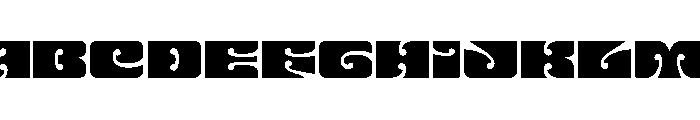 LibidoSmooth RegularSmall Instance Font UPPERCASE