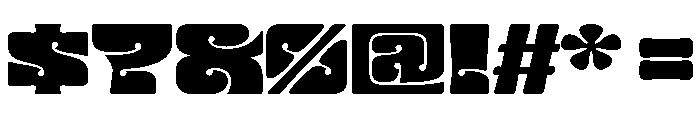 LibidoSmooth SemiCondensedHuge Instance Font OTHER CHARS