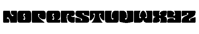 LibidoSmooth SemiCondensedLarge Instance Font UPPERCASE