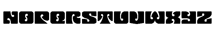 LibidoSmooth SemiCondensedSmall Instance Font UPPERCASE