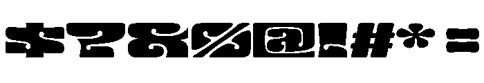 LibidoSmooth SemiExpandedMedium Instance Font OTHER CHARS