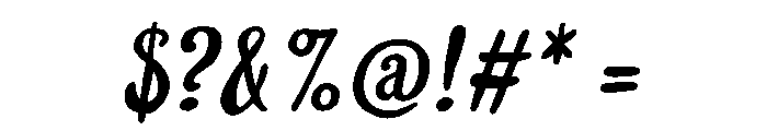 Likely RegularItalicColor Font OTHER CHARS
