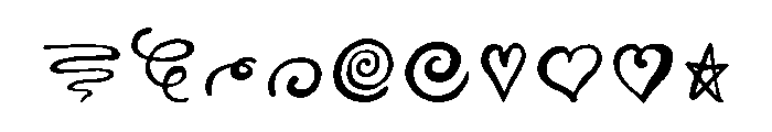 Likely Shapes Font OTHER CHARS
