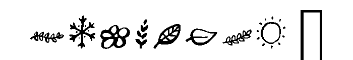 Likely Shapes Font OTHER CHARS