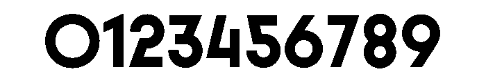 Lineal Black Font OTHER CHARS