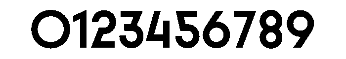 Lineal Bold Font OTHER CHARS