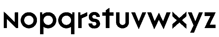 Lineal Medium Font LOWERCASE
