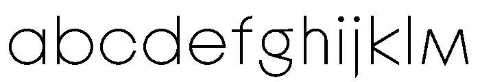 Lineal Thin FONT