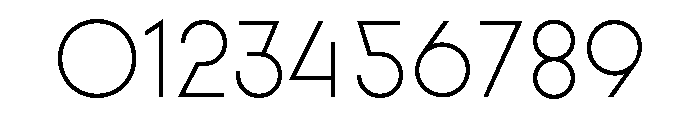 LinealVF Font OTHER CHARS