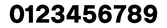 LinearSans Bold Font OTHER CHARS