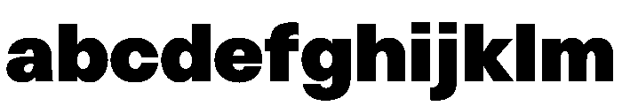 LinearSans Heavy Instance FONT