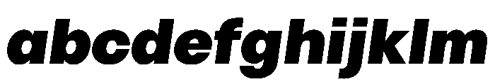 LinearSans HeavyItalic Instance E4ca5563 FONT