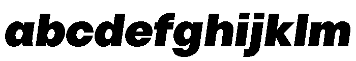LinearSans HeavyItalic FONT
