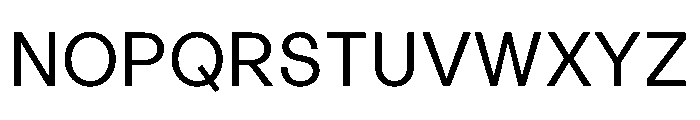 LinearSans Light Instance Font UPPERCASE