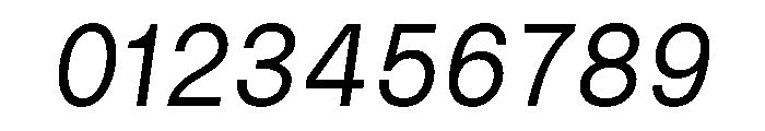 LinearSans LightItalic Instance 1bef9534 Font OTHER CHARS