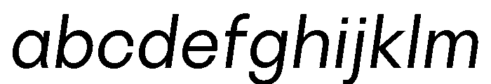 LinearSans LightItalic FONT