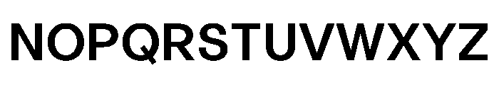 LinearSans Medium Instance Font UPPERCASE