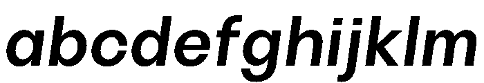 LinearSans MediumItalic Instance 7b008856 FONT