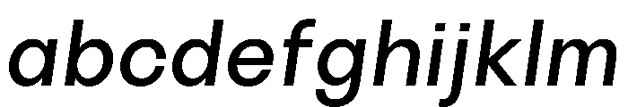 LinearSans RegularItalic Instance D73548e2 FONT
