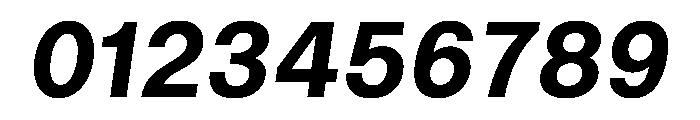 LinearSans SemiBoldItalic Instance Font OTHER CHARS