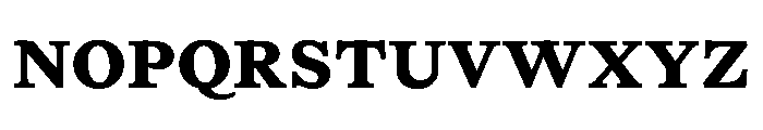 Lingo Black Instance Font UPPERCASE