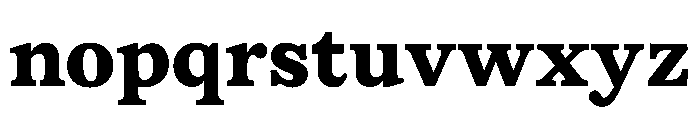 Lingo Black Instance Font LOWERCASE