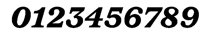 Lingo BlackItalic Instance Font OTHER CHARS