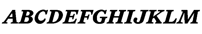Lingo BlackItalic Instance Font UPPERCASE