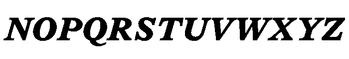 Lingo BlackItalic Instance Font UPPERCASE
