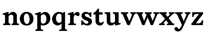 Lingo Bold Instance Font LOWERCASE