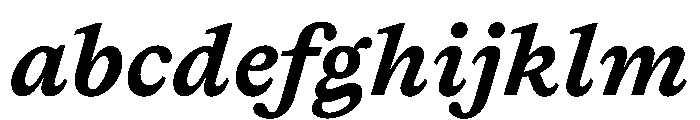 Lingo BoldItalic Instance FONT