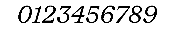 Lingo LightItalic Instance Font OTHER CHARS