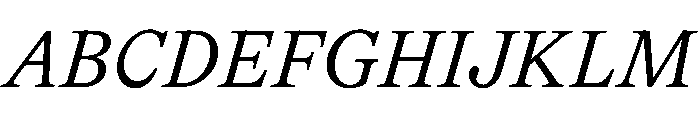 Lingo LightItalic Instance Font UPPERCASE