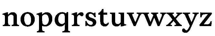 Lingo Medium Instance Font LOWERCASE